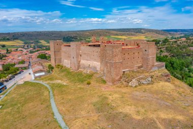 İspanya 'daki Siguenza Piskoposları Şatosu.