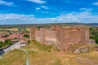 İspanya 'daki Siguenza Piskoposları Şatosu.