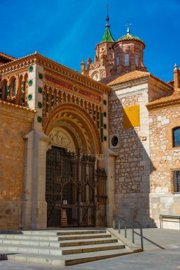 Teruel, İspanya 'daki Santa Maria de Mediavilla Katedrali.