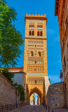 Torre de San Martin, İspanyol kasabası Teruel 'de.