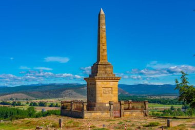 İspanya, Soria yakınlarındaki Antik Numancia kalıntıları.