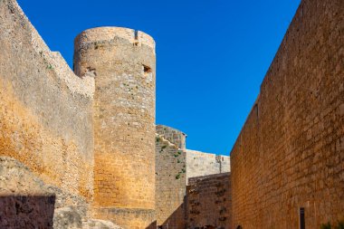 İspanya 'daki Berlanga de Duero kalesi.