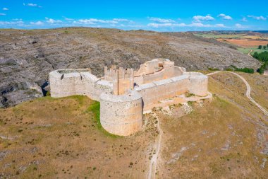 İspanya 'daki Berlanga de Duero kalesi.