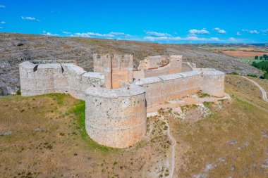 İspanya 'daki Berlanga de Duero kalesi.