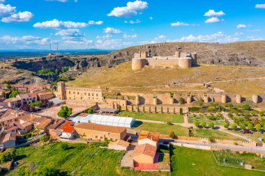 İspanya 'daki Berlanga de Duero kalesi.