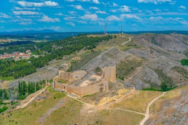 Castillo de Osma İspanya 'da.