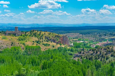 İspanya 'da Castillo de Ucero.