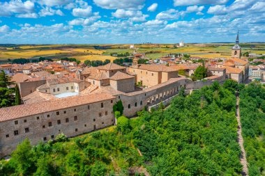 İspanyol kasabası manzarası Lerma.