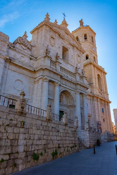 Utsikt Över Katedralen Spanska Valladolid — Stockfoto