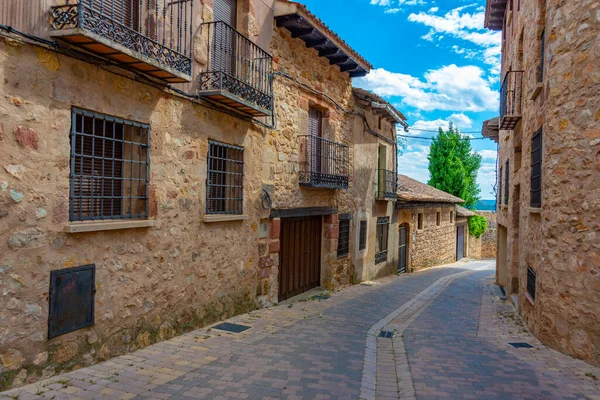 Medieval Street Old Town Atienza Spain — Stock Photo, Image
