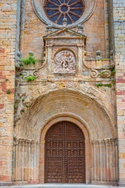 Catedral Santa Maria Іспанському Місті Сіґуенца — стокове фото