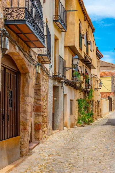 Medieval Street Old Town Siguenza Spain — Stock Photo, Image
