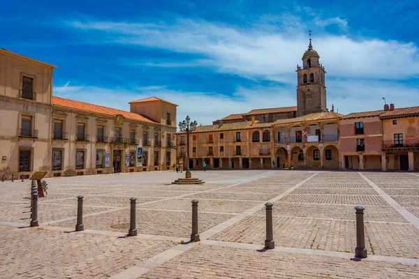 Plaza Mayor Στην Ισπανική Πόλη Medinaceli — Φωτογραφία Αρχείου