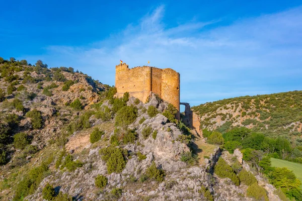 Castillo Santa Croche Spanya Albarracin Yakınlarında — Stok fotoğraf