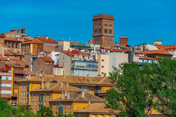 İspanyol kenti Teruel 'in Panorama manzarası.