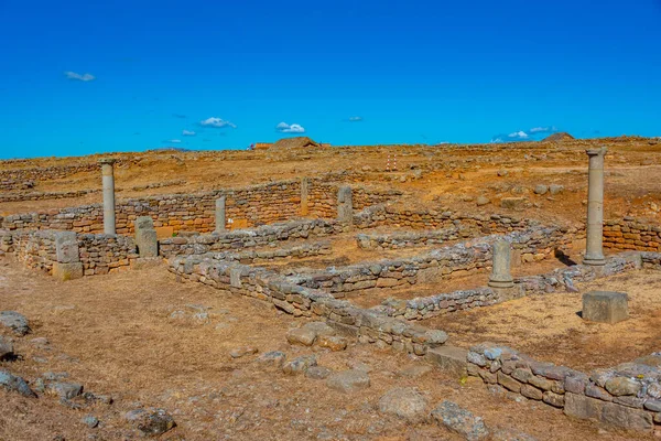 Starożytne Ruiny Numancia Koło Sorii Hiszpania — Zdjęcie stockowe