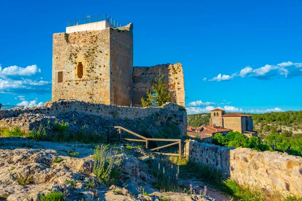 Άποψη Του Κάστρου Calatanazor Στην Ισπανία — Φωτογραφία Αρχείου