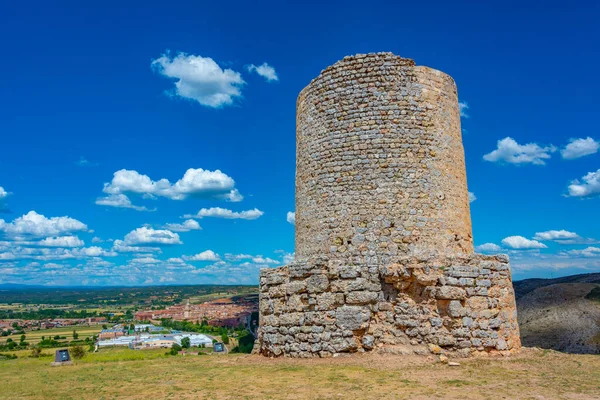Yacimiento Uxama Sitio Arqueológico Cerca Burgo Osma España — Foto de Stock