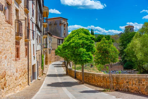 Calle Medieval Casco Antiguo Covarrubias España — Foto de Stock