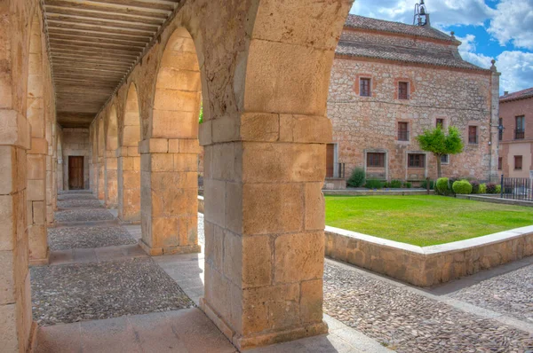 stock image Mirador de ls Arcos in Spanish town Lerma.