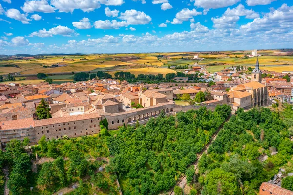 Panorama View Spanish Town Lerma — Stock Photo, Image