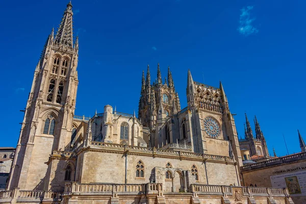 Vista Catedral Ciudad Española Burgos — Foto de Stock