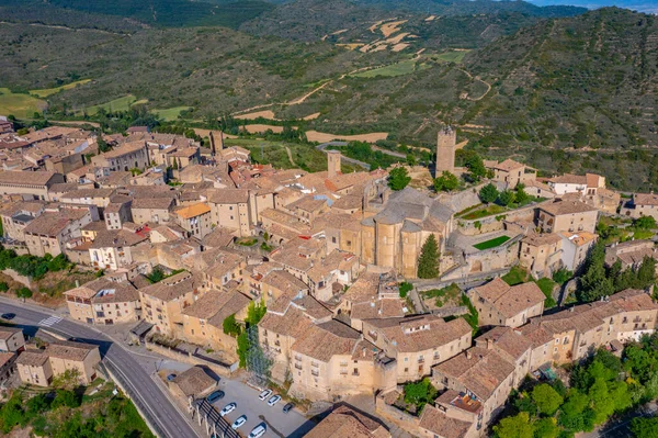 Vue Panoramique Village Espagnol Sos Del Rey Catolico — Photo