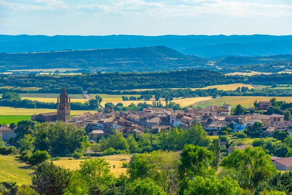 İspanyol köyünün Panorama Manzarası.