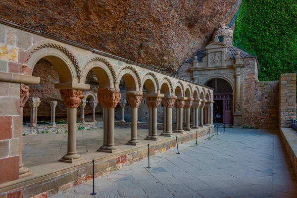 Monastery San Juan Pena Spanish Town Jaca — Stock Photo, Image
