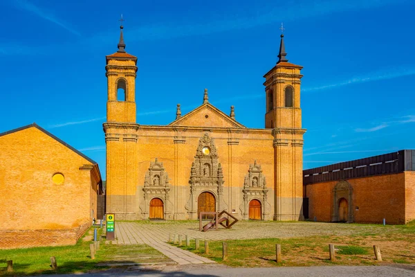 Новый Монастырь Сан Хуан Пена Недалеко Испанского Города Хака — стоковое фото