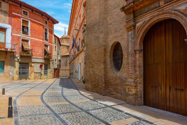 Rua Medieval Cidade Espanhola Tarazona — Fotografia de Stock