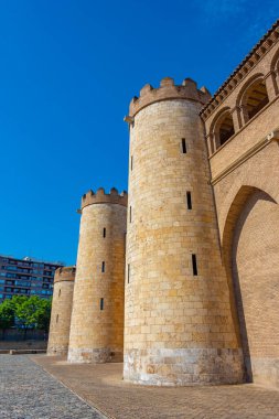 aljaferia Sarayı: Zaragoza, İspanya.