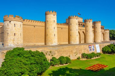 aljaferia Sarayı: Zaragoza, İspanya.