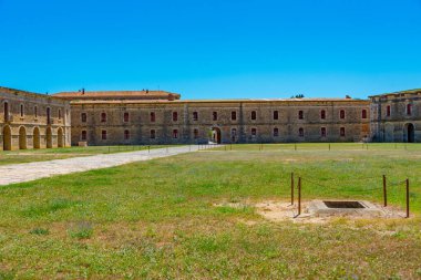 Castell de Sant Ferran İspanyol şehir figürleri.