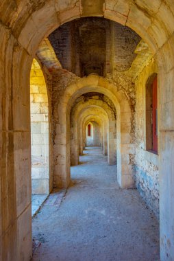 Castell de Sant Ferran İspanyol şehir figürleri.