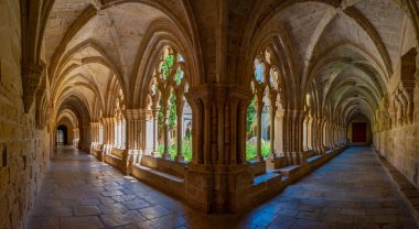 İspanya 'daki Santes Creus Manastırı' nda manastır..