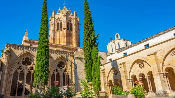 Cloister Cistercian Monastery Santa Maria Vallbona Les Monges Ισπανία — Φωτογραφία Αρχείου