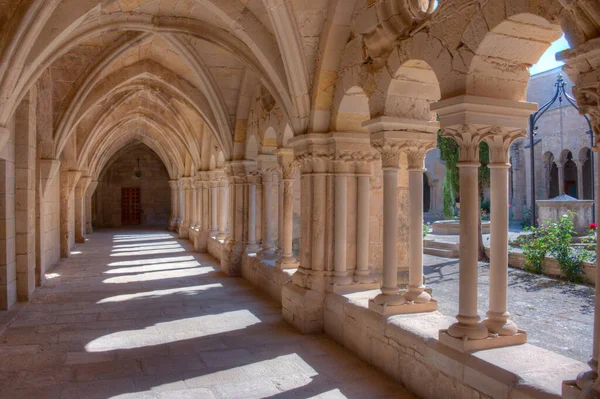 Vallbona Les Monges Santa Maria Ciszterci Kolostor Kolostora Spanyolország — Stock Fotó