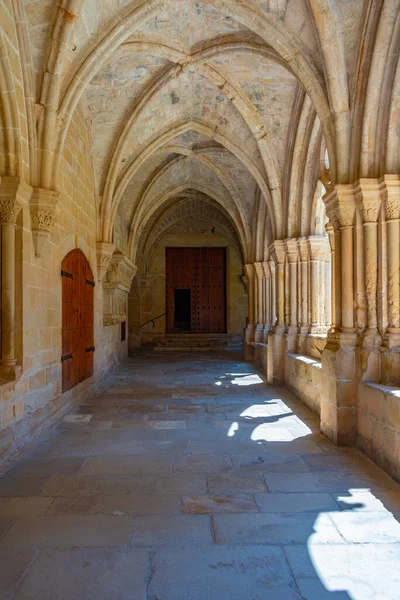 스페인 산타마리아 포블레 수도원의 — 스톡 사진