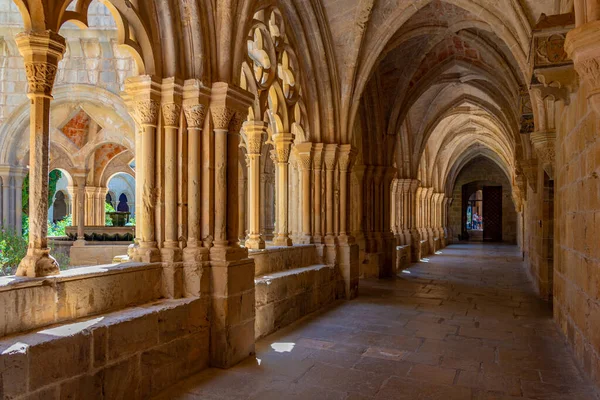 Klooster Van Het Klooster Van Santa Maria Poblet Spanje — Stockfoto