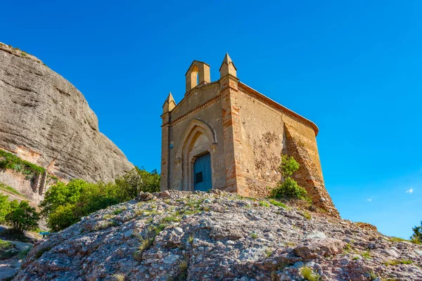 Ermita Sant Joan Montaña Montserrat España —  Fotos de Stock
