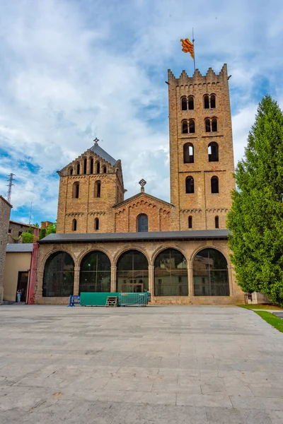 stock image Monastery of Santa Maria de Ripoll in Spain.