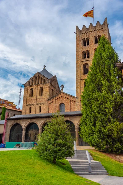 Монастир Санта Марія Рікель Іспанії — стокове фото