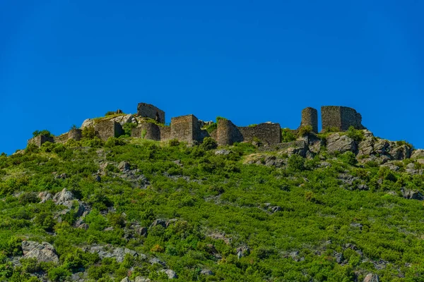 Castell Verdera Spanish Town Port Selva — Stock Photo, Image