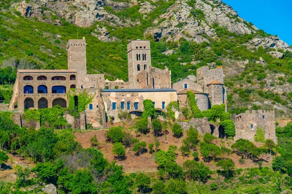 Vista Panorámica Del Monasterio Sant Pere Rodes España —  Fotos de Stock