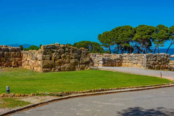 Roman Ruins Ancient Site Empuries Catalunya Spain — Stock Photo, Image