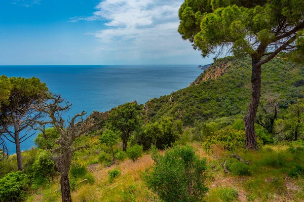 İspanya 'da Costa Brava kıyıları.