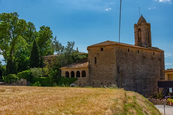 Church Sant Pere Pubol Spain — Stock Photo, Image