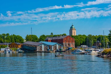 Suomenlinna limanı, Finlandiya..