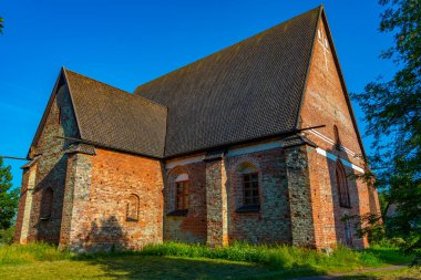 Hattula, Finlandiya 'daki Kutsal Haç Kilisesi.